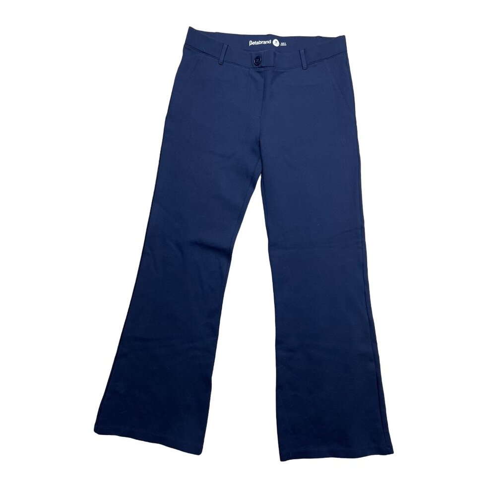 Betabrand Boot-Cut Classic Dress Pant Yoga Pant Size Medium Petite